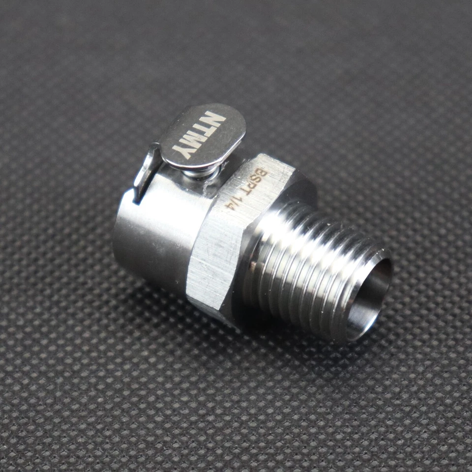 1pcs For Ducati Gas Fuel Fitting Female Metal Quick Release Disconnect Coupling - Image 4 of 4