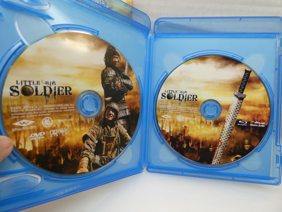 Little Big Soldier aka "Da bing xiao jiang" Bluray & DVD Jackie Chan
