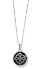 Style: Jm3903 Msrp: $72 Nwt Brighton Interlok Noir Reversible Necklace