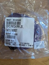 Lynn Electronics - ECAT5-4PR-25-PUB 25FT Purple CAT5E