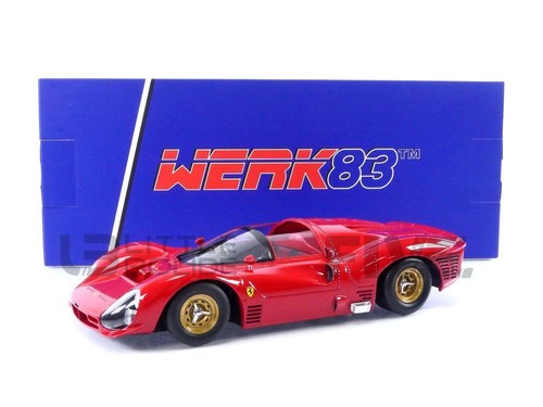 WERK 83 1/18 - FERRARI 330 P3 SPIDER - PLAIN BODY 1966 W18021002 - 第 1/12 張圖片