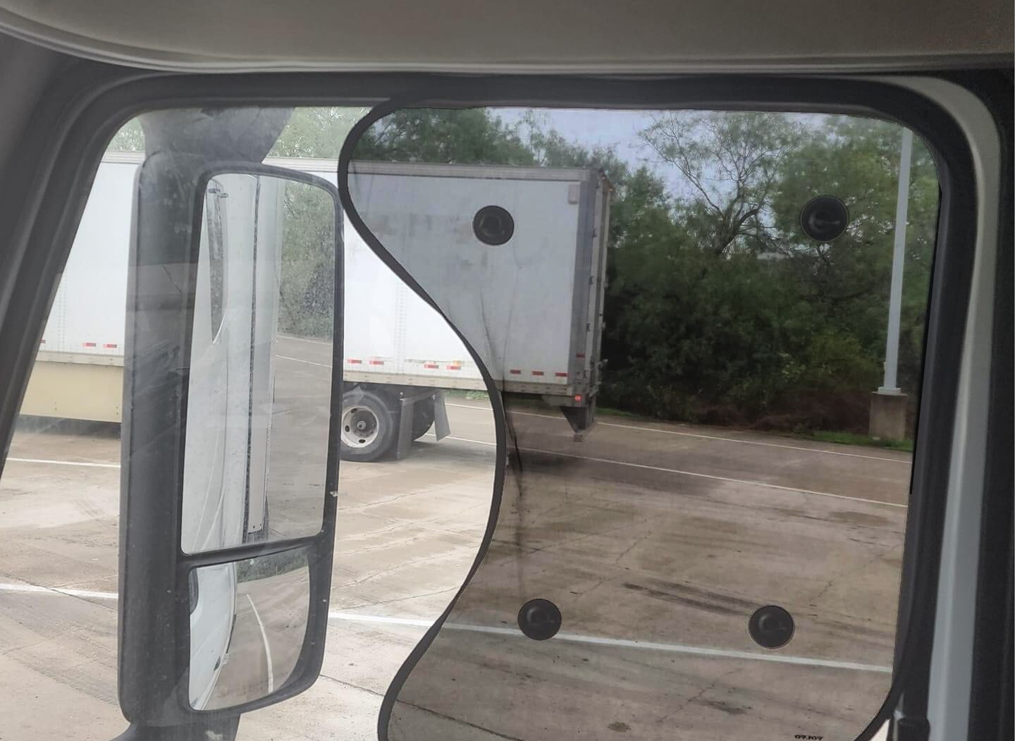 Side Window Sun Shade for SemiTruck Custom Fit for Freightliner eBay