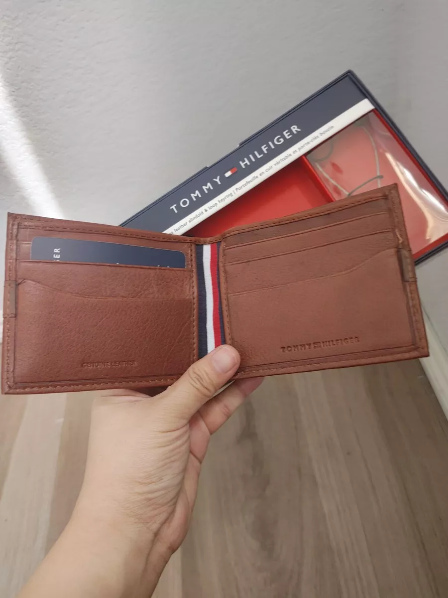 Tommy hilfiger tan wallet sale