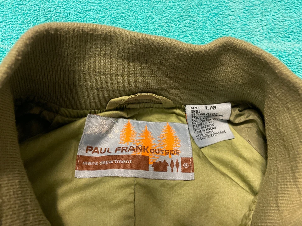 Куртка Paul Frank хорошее состояние товара, зеленая большая - Изображение 3 из 4