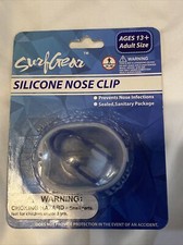 SurfGear Silicone Nose Clip AGES 13 Adult Size NEW 