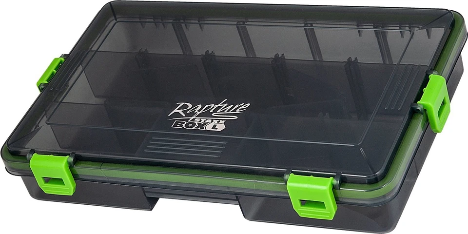 scatola porta artificiali Rapture STAXX con chiusura ermetica soft lure friendly - Immagine 3 di 4