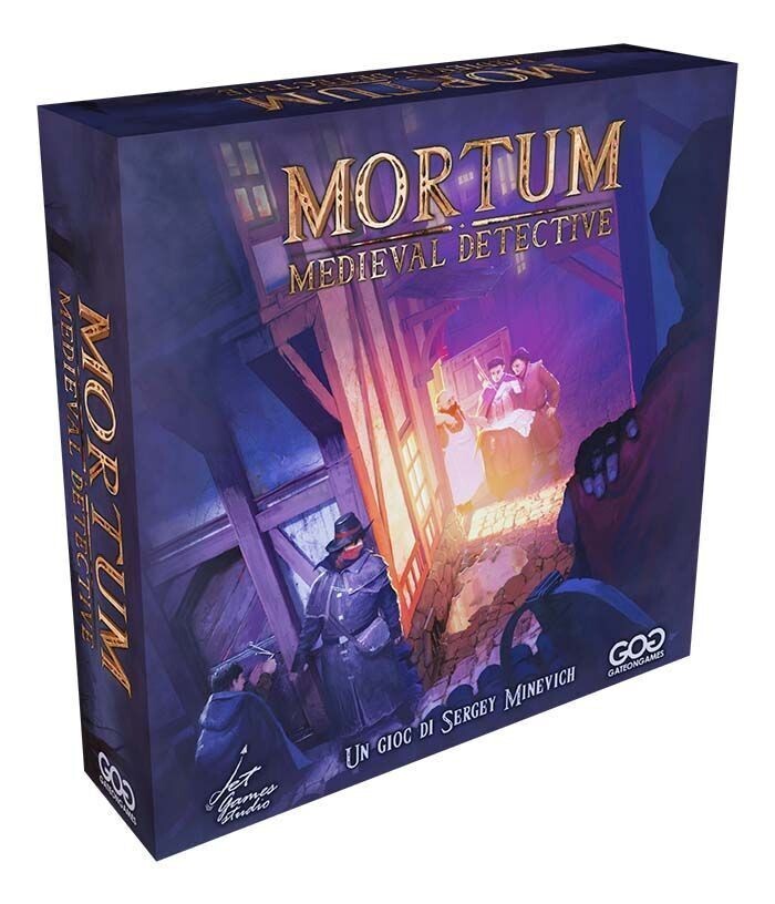 MORTUM gioco da tavolo MEDIEVAL DETECTIVE gate on games IN ITALIANO età 12+