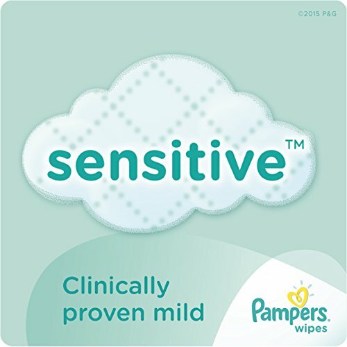 pampers sensitive wipes 448