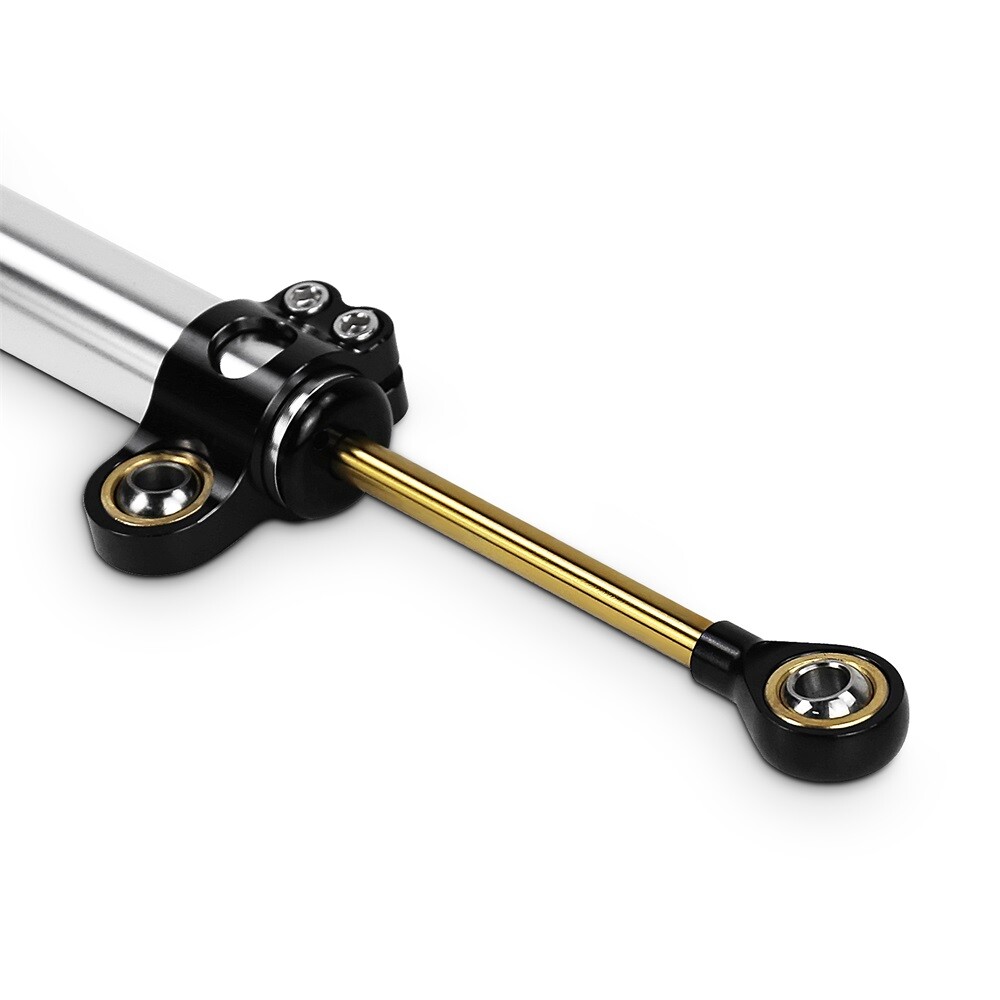 Silver Stabilizer Steering Damper 16 Levels For Kawasaki Ninja