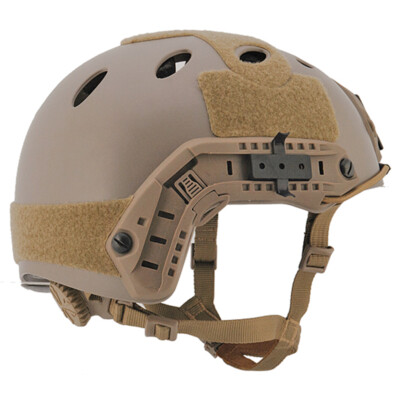 PJ Type Fast Molle Airsoft Helmet With Tactical Mask & Goggles - ABS