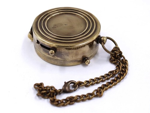 Engraved Brass Compass Gift for Son from Mom or Dad – with Rosewood Case - 第 4/6 張圖片