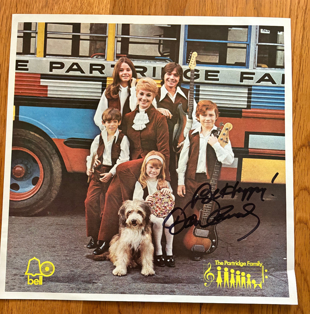 DAVID CASSIDY AUTOGRAPHED 