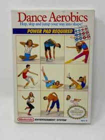 NES Nintendo - Dance Aerobics - CIB Complete in Box w/ All Inserts - PowerPad