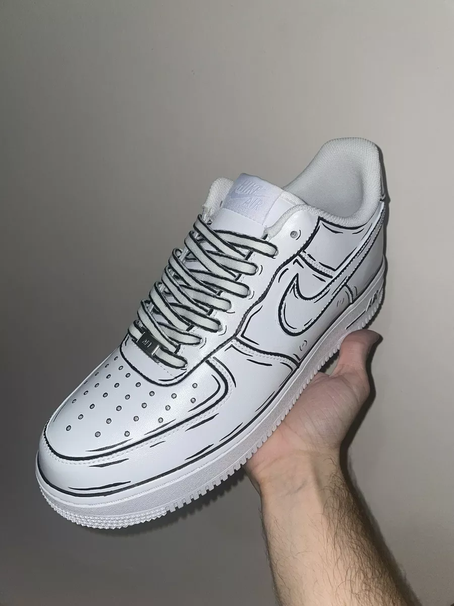 Custom Air Force 1 Mid/low X Cartoon Drip Accessories 