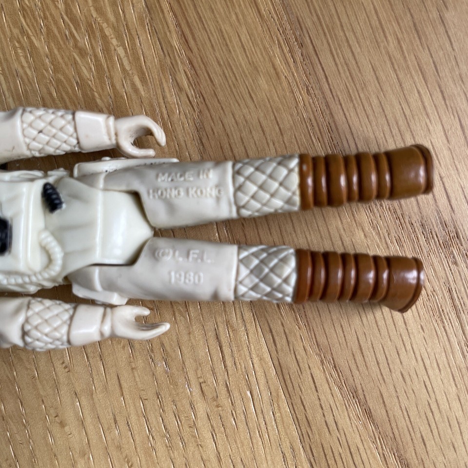 Vintage Star Wars Rebel Commander Hoth 1980 Hong Kong Pale Face Variant