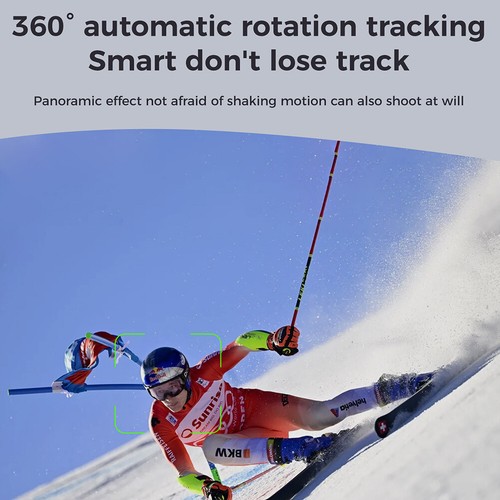 Smart Shooting Stand Gesture Control Follow-up Gimbal Stabilizer for Tiktok Vlog - Photo 9 sur 11