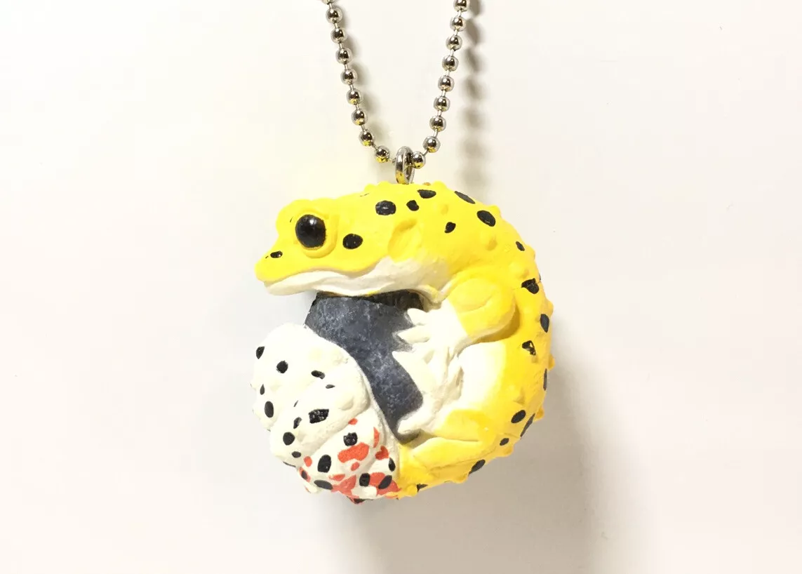 Leopard gecko keychain clearance