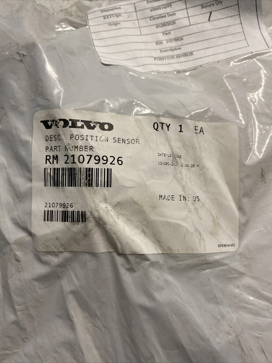 Volvo RM21079926 Position Sensor | eBay