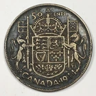 1944 Canada 50 Cents - George VI - Very Fine (VF) KM#36 Far 4 - 6585