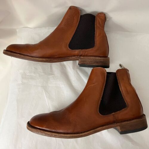 Astorflex Bitflex Chelsea Boots Brown Leather Men's 42 US 9 Made in Italy - Picture 10 of 16