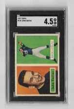 1957 Topps Johnny Unitas #138 RC Rookie Card SGC 4.5 VG-EX+