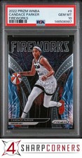 2022 PANINI PRIZM WNBA FIREWORKS #9 CANDACE PARKER POP 1 PSA 10