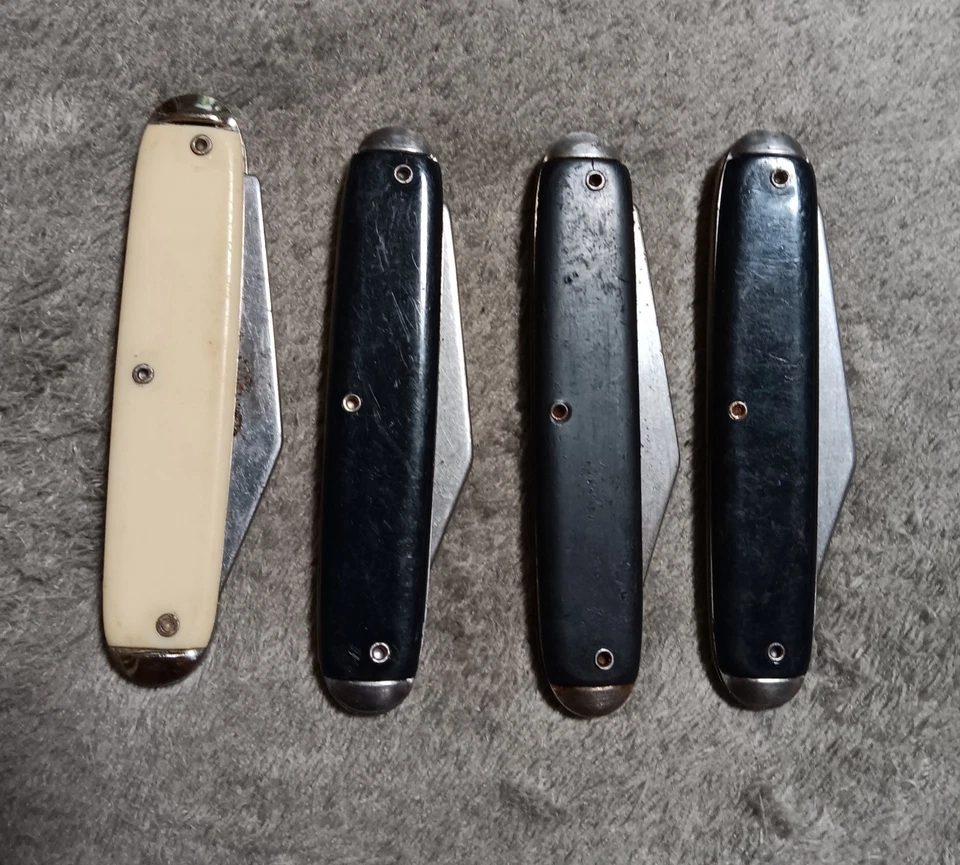 Cuatro cuchillos de bolsillo vintage, ver fotos y descripción Foto 2 de 4