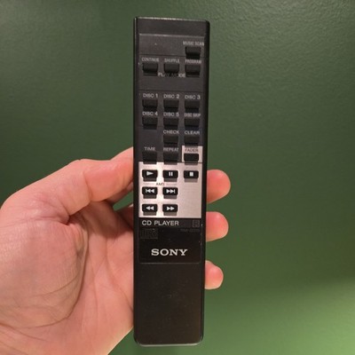 Genuine Sony RM-D315 CD Player Remote Control for CDP-C315, Tested Working