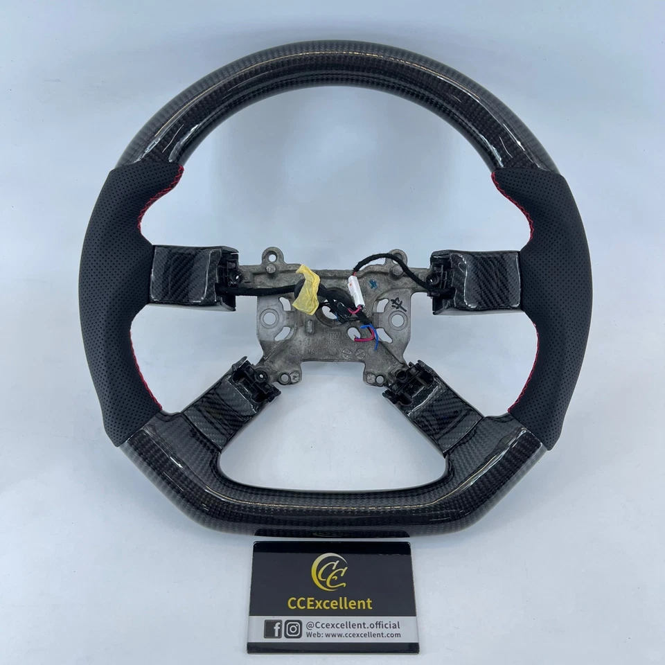 Volante de fibra de carbono personalizado para Land Rover Range Rover L322 2003-2012 Foto 2 de 4