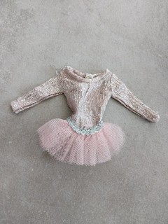 Robe Ballerine Poupee Ancienne tressy bella