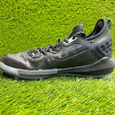 Under Armour Harper 8 Low ST Mens Size 7 Black White Running