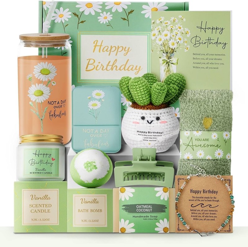 Geschenkbox Geburtstag für Frauen Geburtstagsgeschenk Ideen für Damen