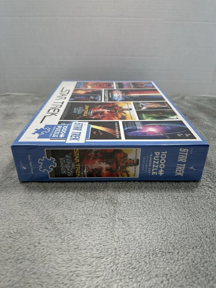 Rompecabezas de 1000 piezas Cobble Hill 2019 Star Trek Films con póster - sellado Foto 3 de 4