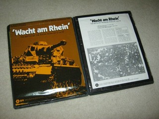 Simulations Pub. "Wacht am Rhein" EX/PU MEGA EXTRAS (AH/GDW/SPI)