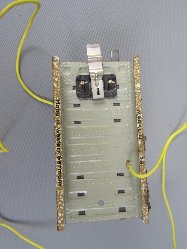 D348 Vintage MÄRKLIN Réf 5129 HO Heurtoir/Butoir métal pour Voie M 70 mm - Photo 3/4