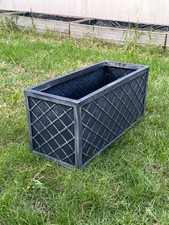 Sankey Plastic Rectangular Plant Pot (H)33cm (W)70cm (D)30cm