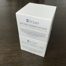 2 Dr.Leo Amazon White Deep Pores Cleansing & Purifying Clay Mask 100g NEW IN BOX