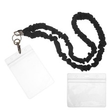 Fabric Key Chain Lanyard Id Badge Keys Lanyards Lightweight for Elastic