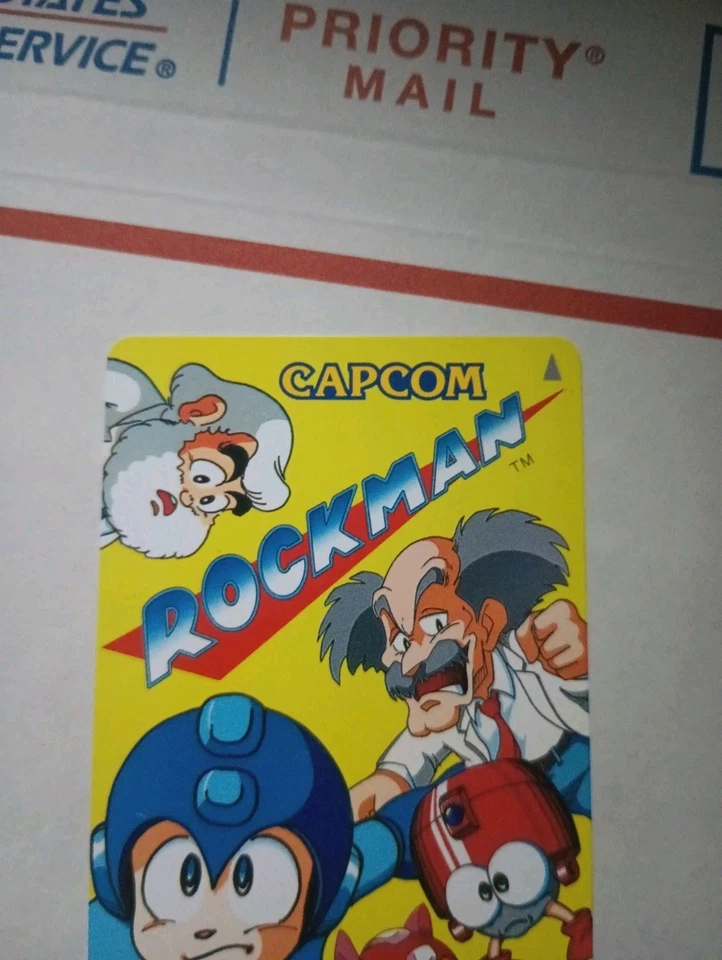Rockman 3 Famicom MegaMan 3 NES 1990 Telephone Card - Image 4 of 4