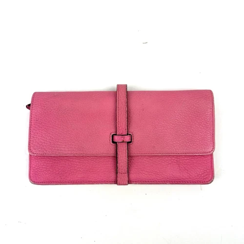 Annabel Ingall Australia Charlotte Clutch Pink Leather Wallet Organizer READ