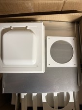 No-pest vent 4 in. J Block or Wide-Mount Dual Door Wall Vent in White box of 36