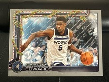 2025-26 Topps- Anthony Edwards #H84 Glitter Holiday