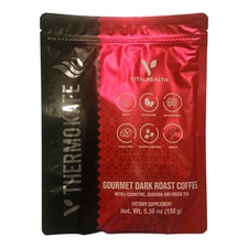 Vital Health V-THERMOKAFE Gourmet Dark Roast Coffee