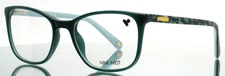 NINE WEST NW5150 324 Emerald Womens Semi Cat Eye Eyeglasses 54-19-135 B:41
