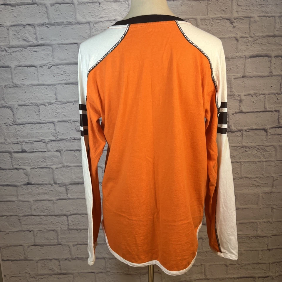 Reebok Philadelphia Flyers NHL Colección Face Off Manga Larga Mujer’s Talla XL Foto 3 de 4