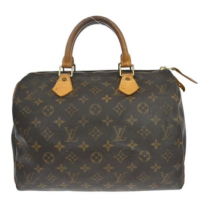 Best05 LOUIS VUITTON SPEEDY 30 HANDBAG PURSE MONOGRAM M41526 SP0918 RQ03634