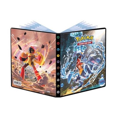 Ultra Pro Card Protecti  4 Pocket Portfolio - Tera Type Garchomp and Armar New