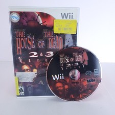 The House of the Dead 2 & 3 Return Nintendo Wii - No Manual
