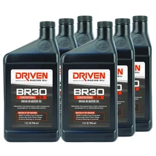 Driven Racing Oil 01806, BR30 Break-In Oil, Conventional 5W-30, 6 Quarts