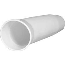 Universal Hard Plastic Rod Holder Liner 8-3/4" L 1-3/4" I.D. WHITE